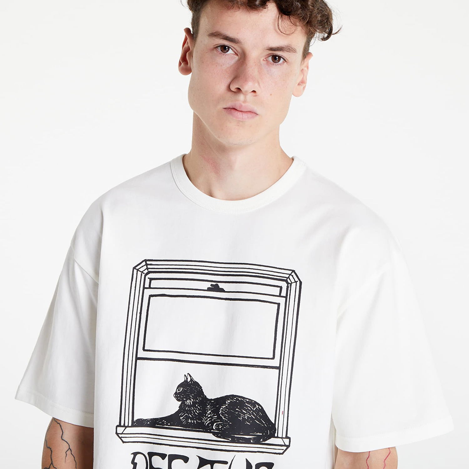 Тениска Vans x Taka Hayashi Perched Short Sleeve Tee Taka Бяло | VN0000H3FS81, 0