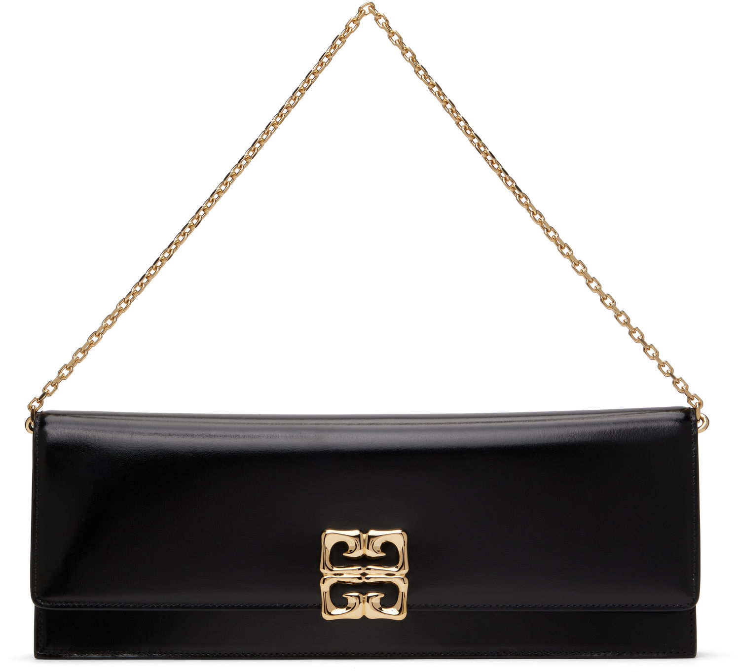 Дамска чанта Givenchy 4G Liquid Clutch Черно | BB5115B27G001, 0