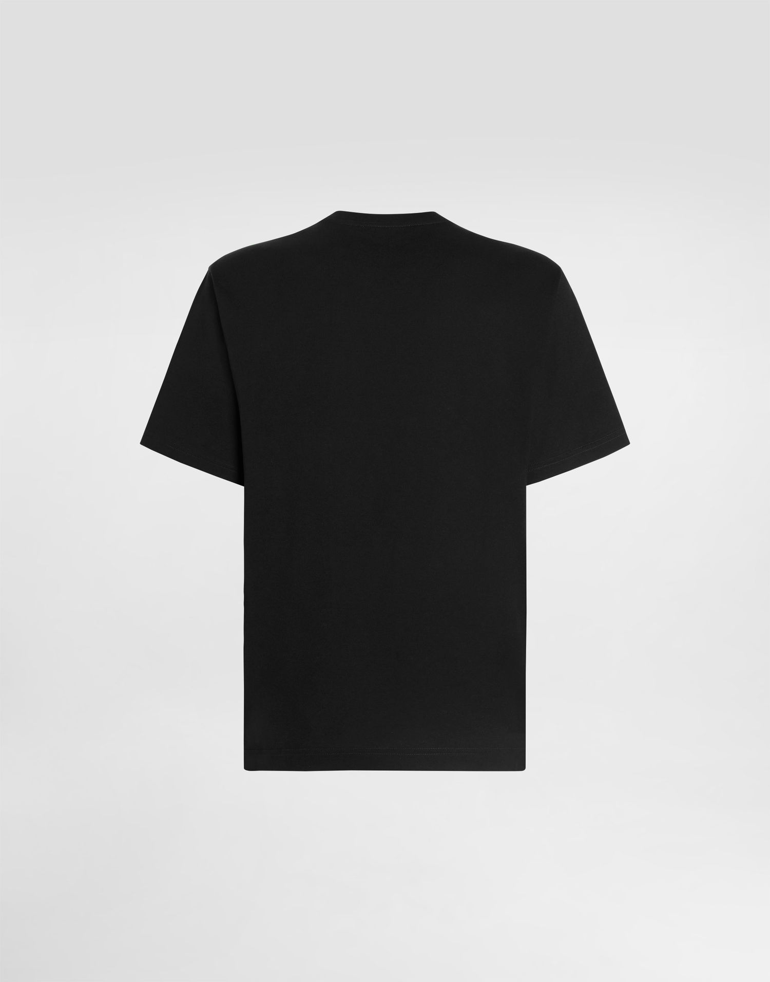 Тениска Dolce & Gabbana Cotton T-shirt Черно | G8PN9THU7SDN0000, 1