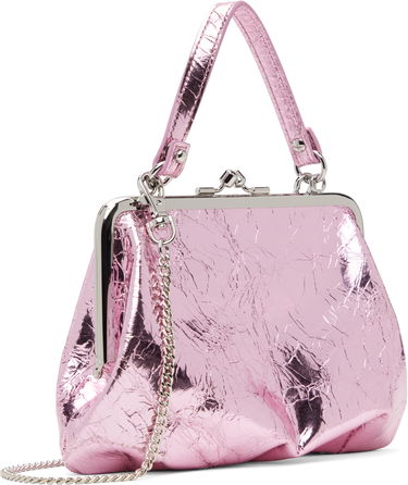 Дамска чанта Vivienne Westwood Vivienne Westwood Metallic Crinkled Granny Frame Bag Металик | 4B010007W-L00A7-, 2