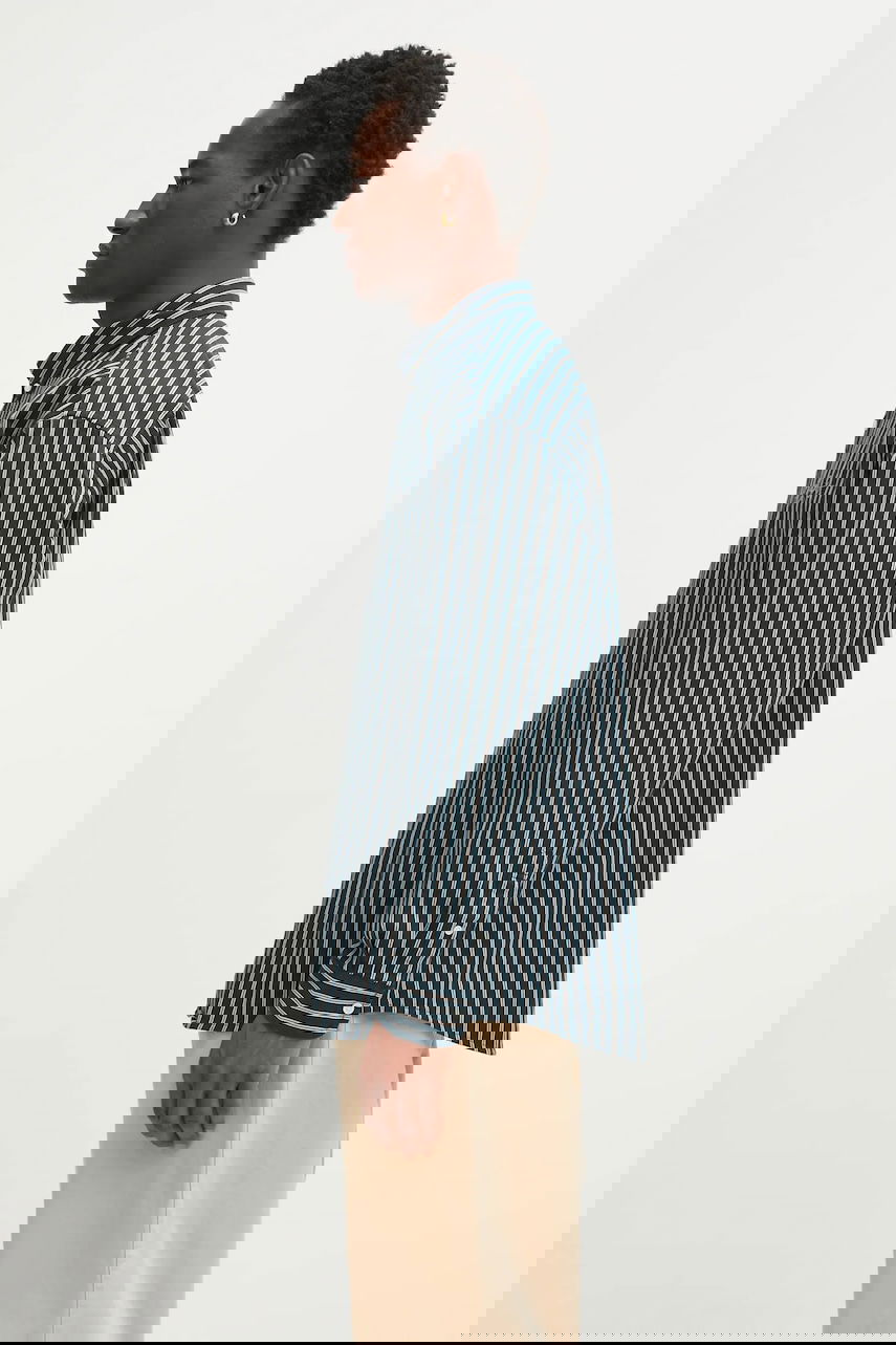 Риза Carhartt WIP Palance Long Sleeve Striped Regular Fit Button-Down Collar Shirt Многоцветен | I035330.35JXX, 1