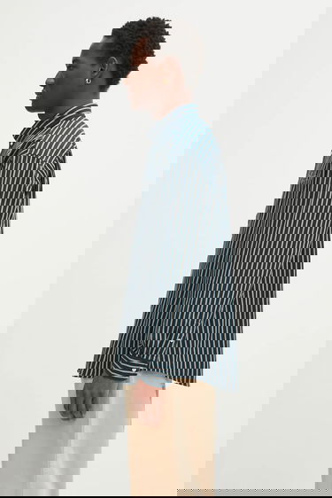 Риза Carhartt WIP Palance Long Sleeve Striped Regular Fit Button-Down Collar Shirt Многоцветен | I035330.35JXX, 1