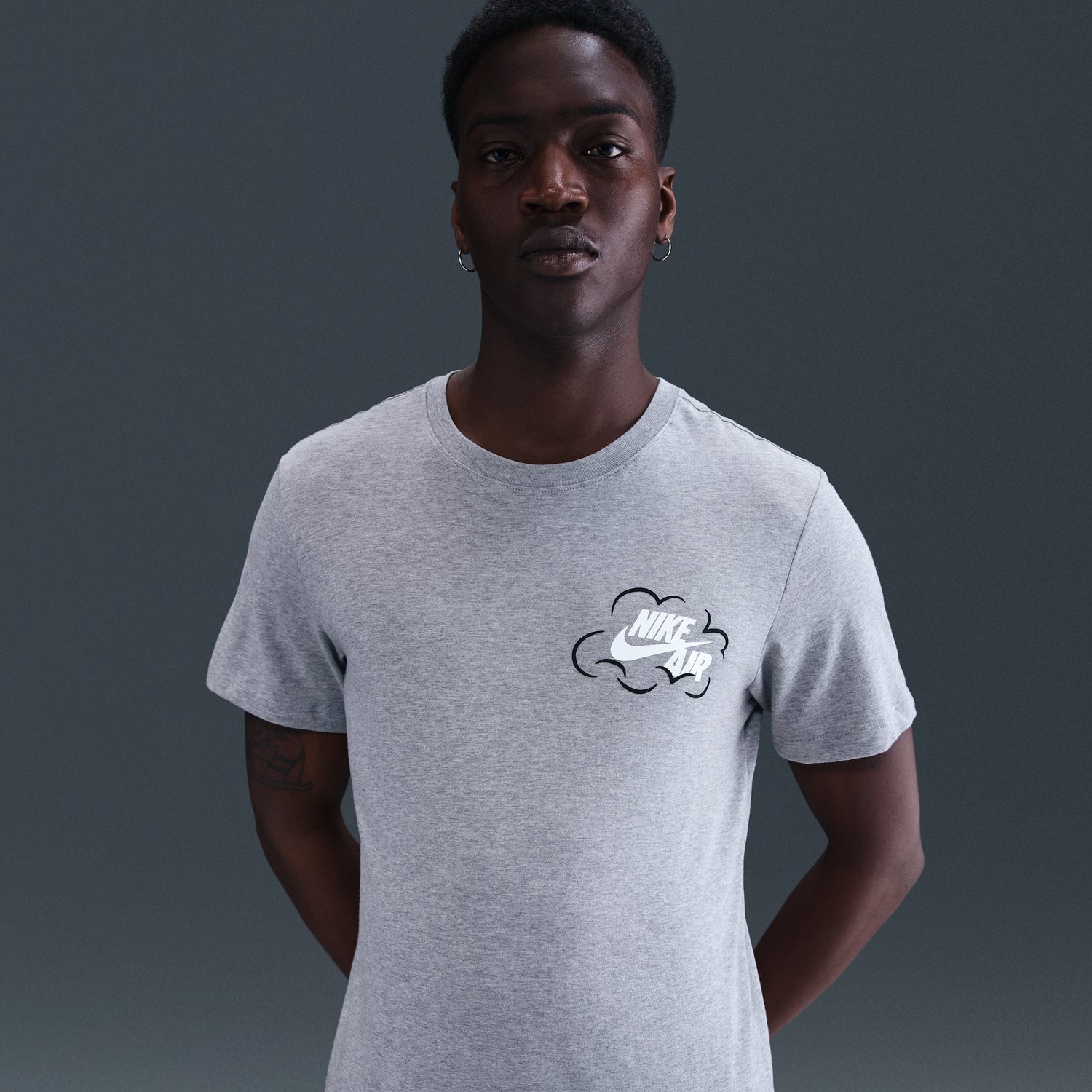 Тениска Nike Sportswear T-Shirt Сиво | IM1441-063, 1
