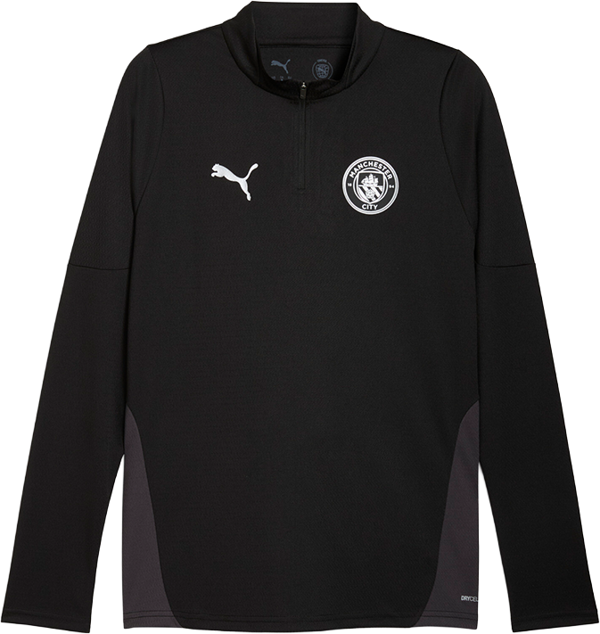 Тениска Puma Manchester City Training 1/4 Zip Top Черно | 781999-14, 0