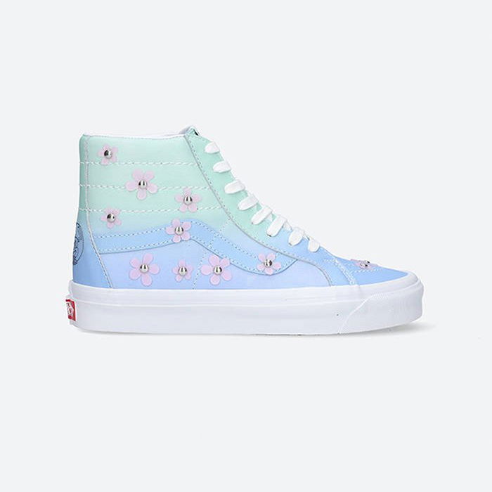 Кецове и обувки Vans Spongebob x Sk8-Hi 38 DX PW Синьо | VN0A38GF9ZM, 0