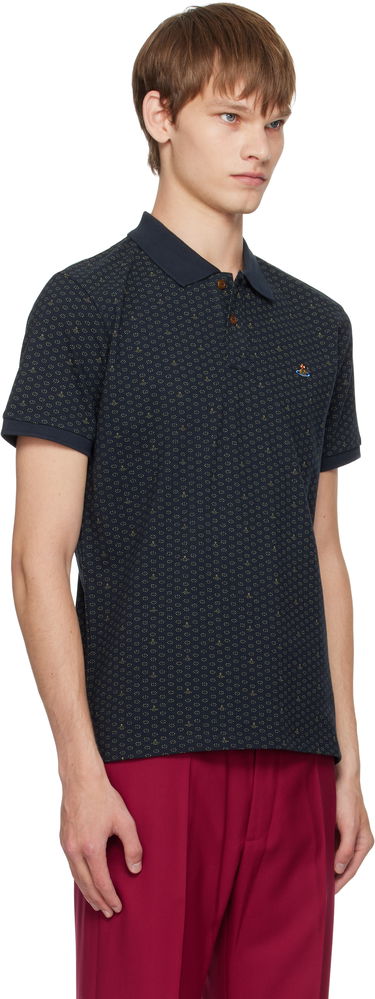Поло тениска Vivienne Westwood Vivienne Westwood Classic Polo Тъмно синьо | 2H01000P-J009Q-, 1
