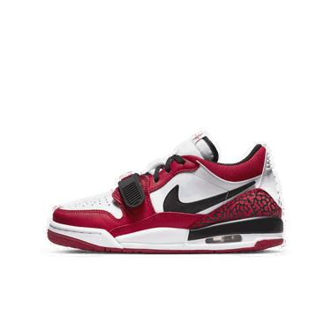 Кецове и обувки Jordan Air Jordan Legacy 312 Low "White Gym Red" GS Червено | CD9054-116, 2