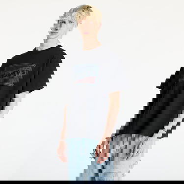 Тениска Pleasures Box Logo Heavyweight T-Shirt Black Черно | P24F002 BLACK, 0