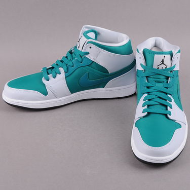 Кецове и обувки Jordan Air Jordan 1 Mid "Lush Teal" Тюркоазено | 554724-306, 2
