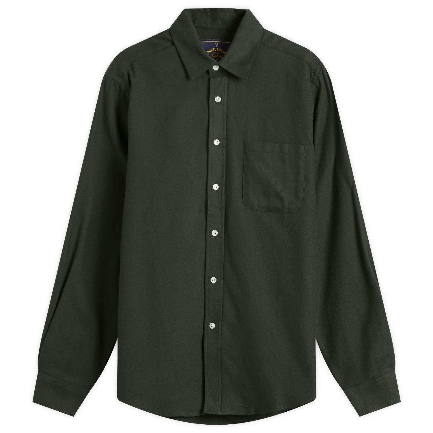 Риза Portuguese Flannel Teca Flannel Shirt, Size Small Зелено | AW25072-FRG, 1