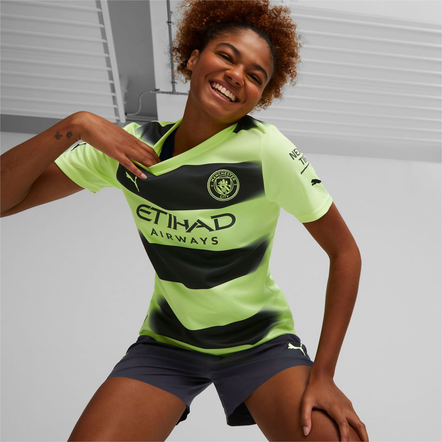 Фланелка Puma Manchester City F.C. 22/23 Зелено | 765736_03, 0