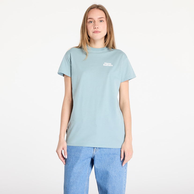 Тениска Horsefeathers Hoda Top Blue Haze XS Тюркоазено | SW923B