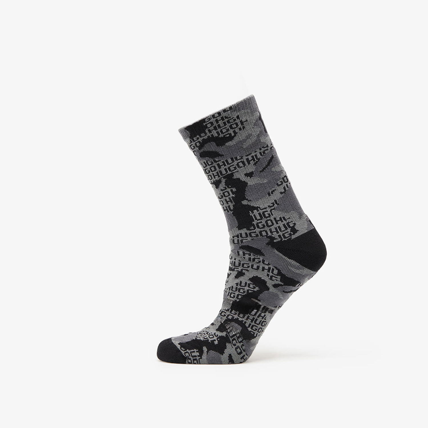 Чорапи BOSS Hugo Boss 3-Pack Qs Rib Camo Cc Socks Сиво | 50546476-960, 1