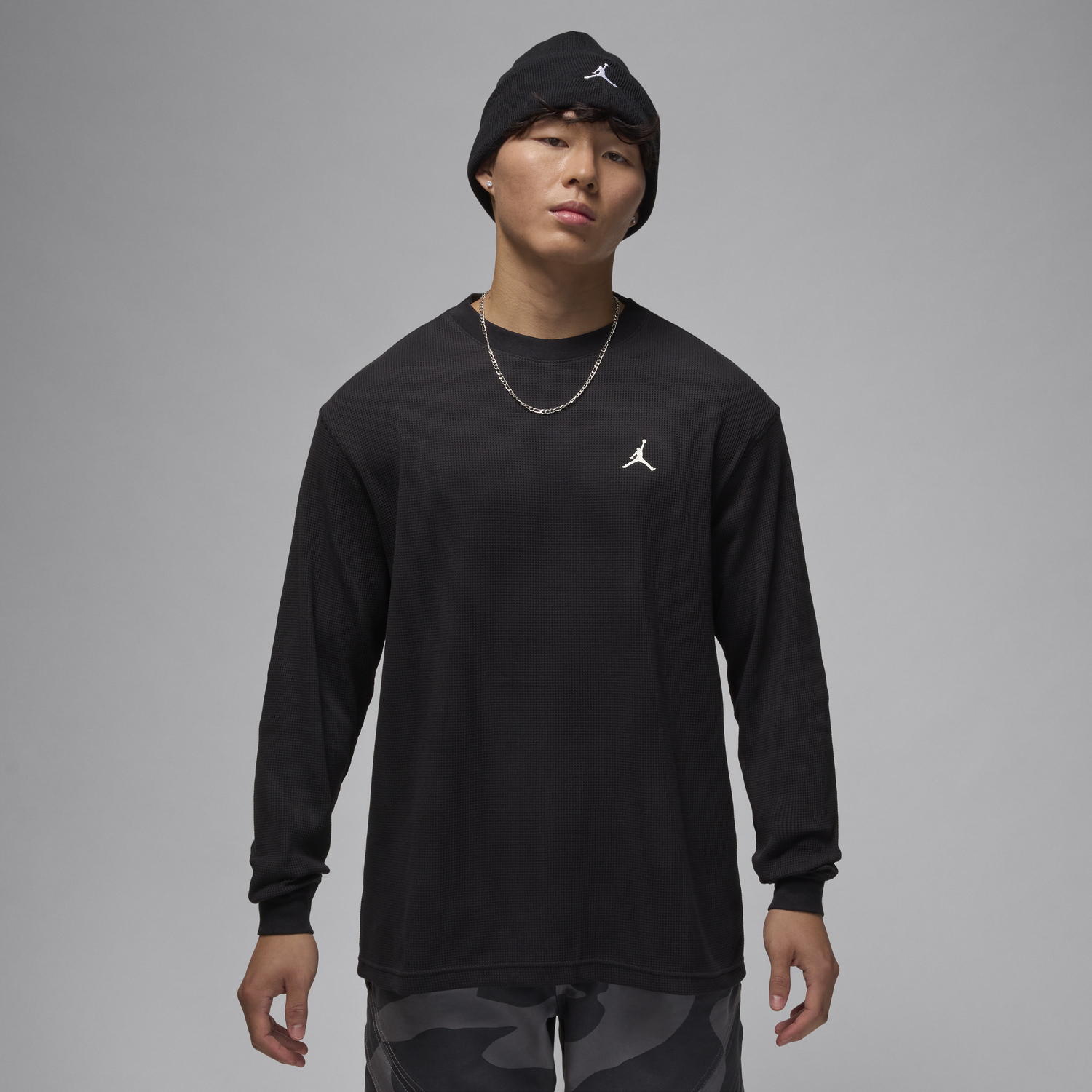 Тениска Jordan Long Sleeve T-Shirt Черно | FV7456-010, 0