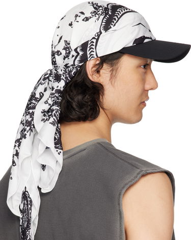 Шапка с козирка We11done We11done Bandana Scarf Cap Черно | WD-AH1-25-435-U-WH, 2