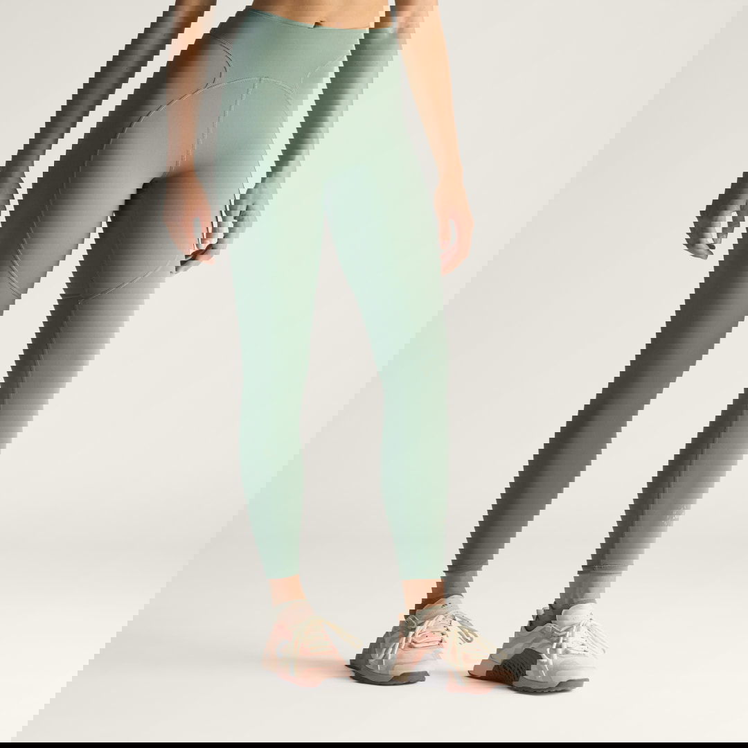 Клинове adidas Performance 7/8 Training Leggings By Stella McCartney Зелено | JW4555, 0