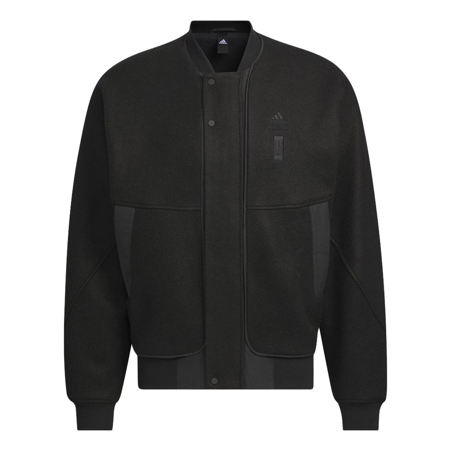 Яке бомбър adidas Originals Melton Jacket Черно | IP4910, 0