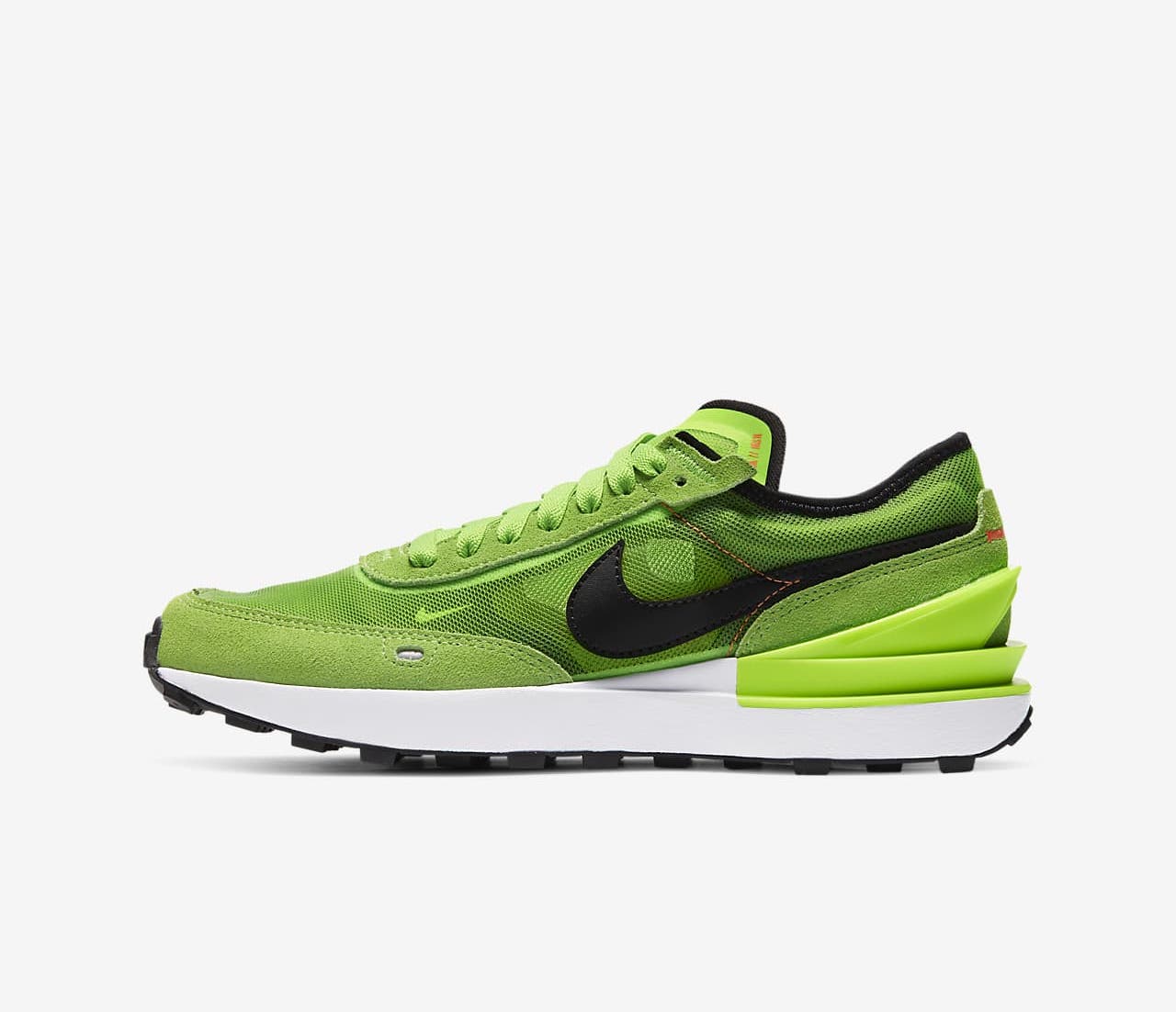 Кецове и обувки Nike Waffle One "Electric Green" GS Зелено | DC0481-300, 0
