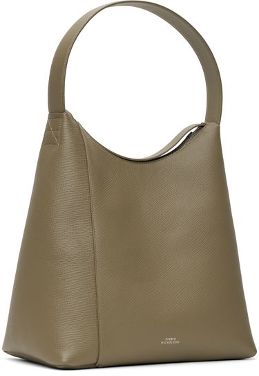 Дамска чанта Studio Nicholson Studio Nicholson Type 1 Leather Tote Bag Зелено | HOBO TYPE 1 SN - 756, 1