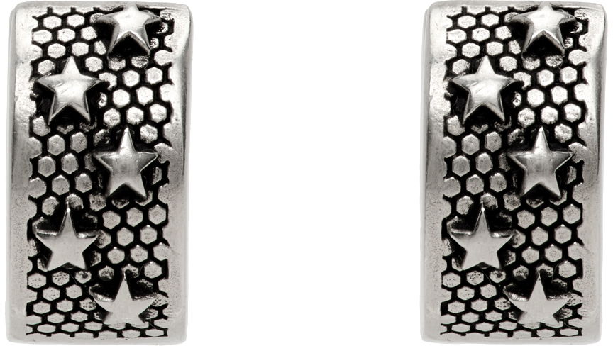 Обеци Maison Margiela Star Earrings Сиво | SM1VG0049 P6476, 0