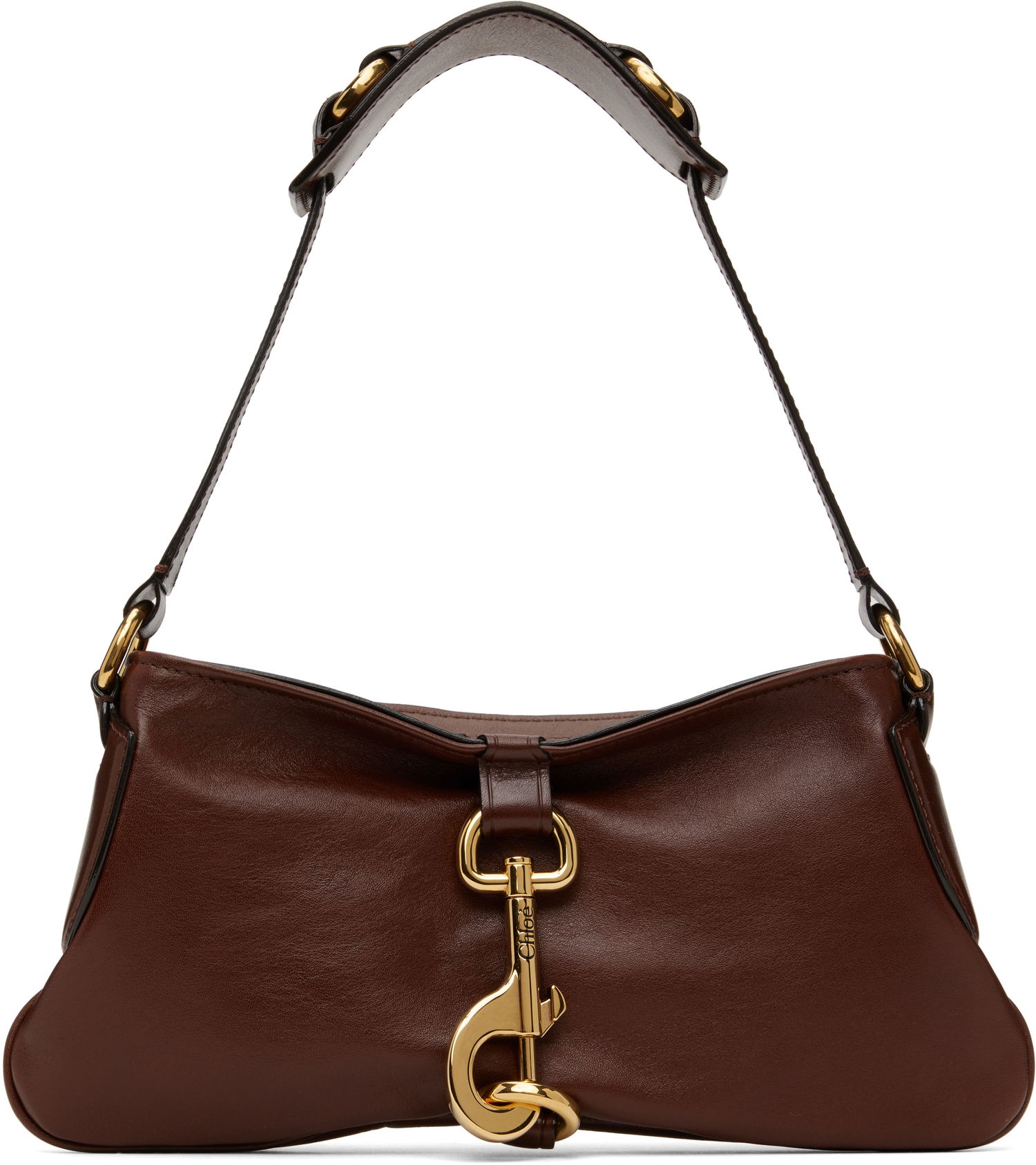 Дамска чанта CHLOÉ Chloe Kerala 25 Shoulder Bag Кафяво | CHC25SS743O49, 0