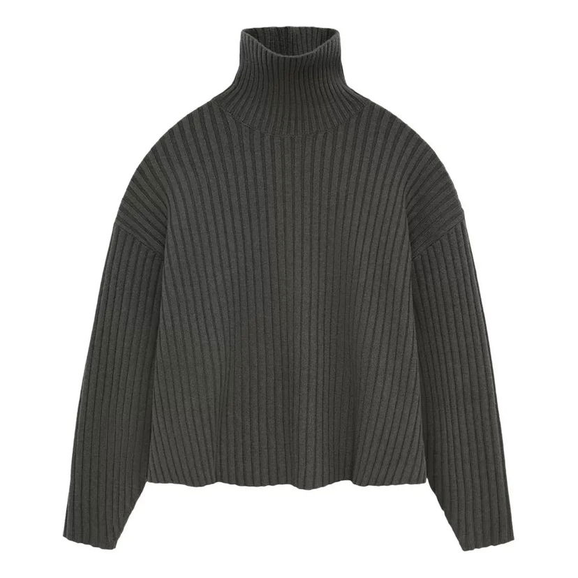 Пуловер Fear of God Fear of God Essentials Turtleneck Сиво | 192SP244590F