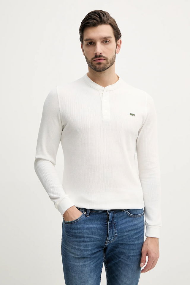 Lacoste Long Sleeve Henley T-Shirt