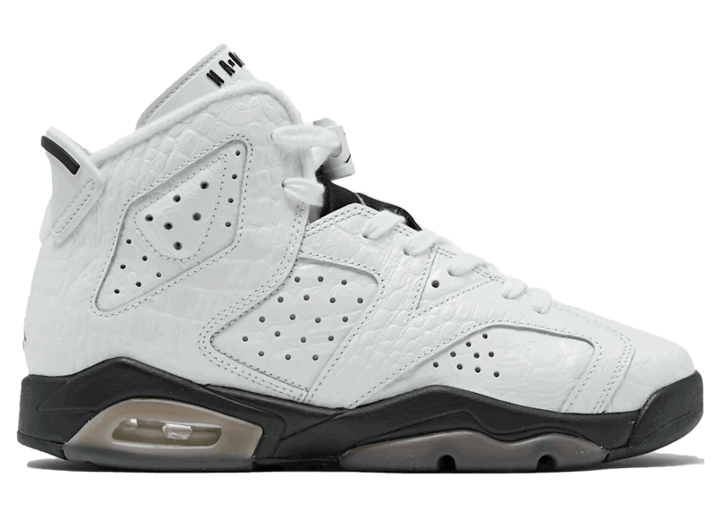 Кецове и обувки Jordan Air Jordan 6 Retro Alligator Бяло | 384665-110, 0