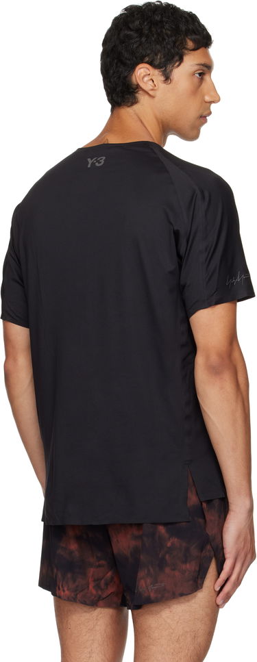 Тениска Y-3 Y-3 Running Short Sleeve T-Shirt Черно | JX4807, 2