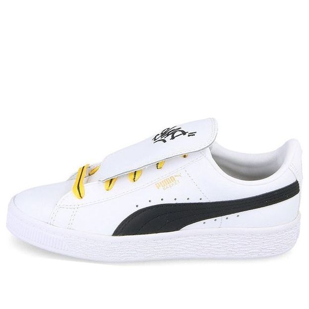 Кецове и обувки Puma PUMA Minions Basket Tongue Бяло | 365151-01