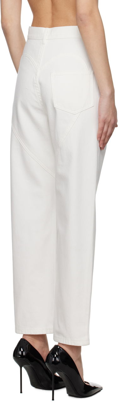 Дънки Area AREA Crystal Slit Jeans Бяло | 0000P01335, 2