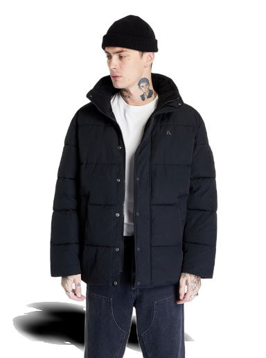 Пухо яке CALVIN KLEIN Jeans Badge Oversized Puffer Черно | J30J321915 BEH