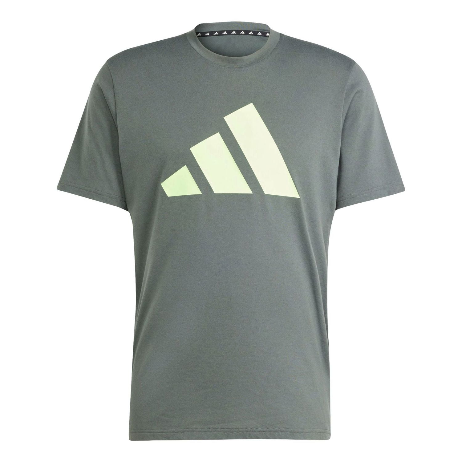 Тениска adidas Originals Train Essentials Feelready Logo Training T-Shirt Зелено | IT5415, 0