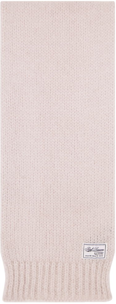 Шал RAF SIMONS Patch Knitted Scarf Розово | 222-856, 0