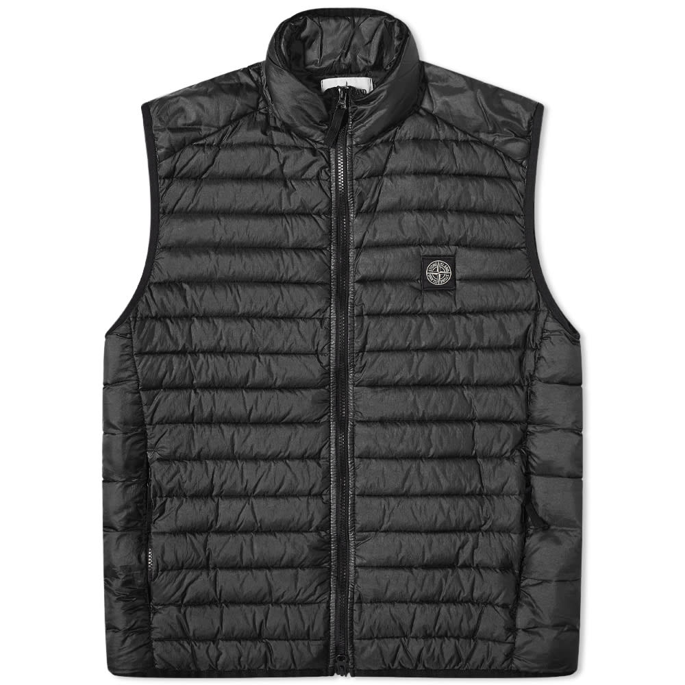 Жилетка Stone Island Patch Nylon Down Gilet Черно | 7715G0224-V0029, 0