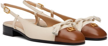 Кецове и обувки Valentino Valet Du Roi Slingback Ballerina Flats Многоцветен | 6W0S0MH0DDT, 3