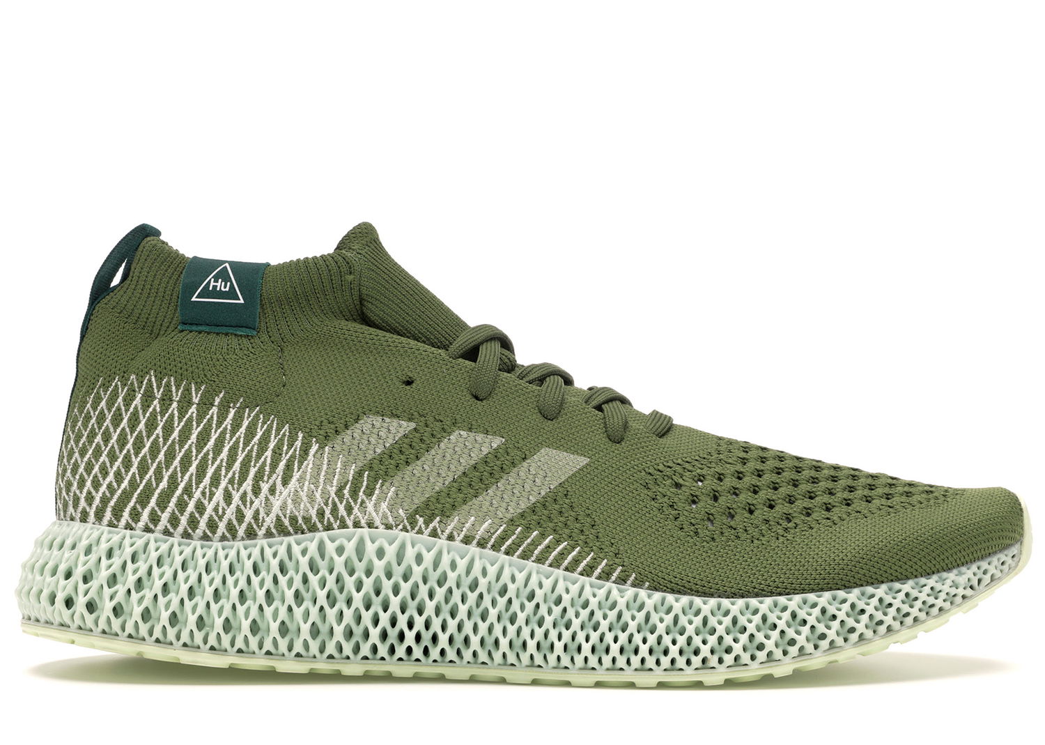 Кецове и обувки adidas Originals 4D Runner Pharrell Tech Olive Зелено | FV6334, 0