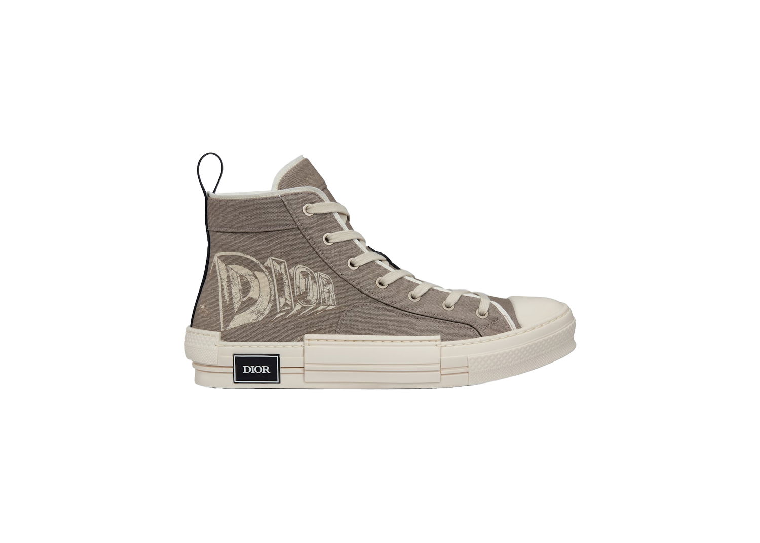Кецове и обувки Dior B23 High Top Astero Сиво | 3SH126ZYE_H717, 0