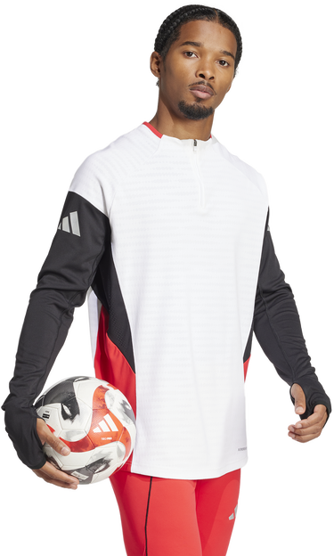 Фланелка adidas Performance Tiro 25 Pro Training Quarter-Zip Top Бяло | JX7074, 3