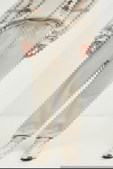 Панталони Carhartt WIP Cotton Trousers Flint Pant Бежово | I029919.2LPGD, 0