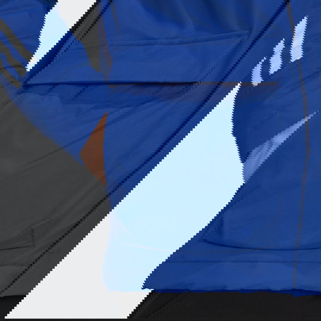 Яке adidas Originals Utilitas 3-Stripes Hooded Jacket Синьо | GT1706, 1