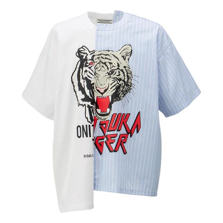 Тениска Onitsuka Tiger Tiger Graphic T-Shirt Синьо | 2183B319-100, 0