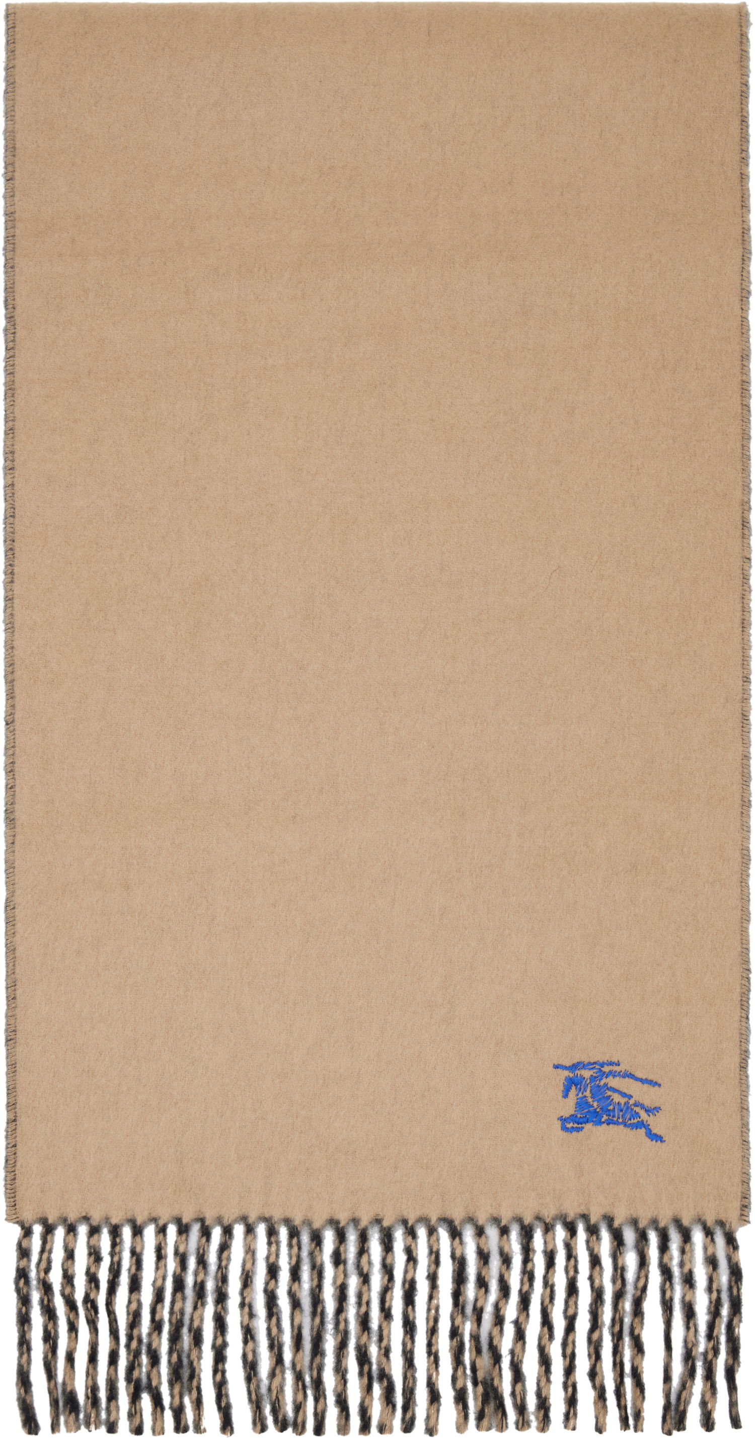 Шал Burberry Reversible Cashmere Scarf Черно | 8077827, 1