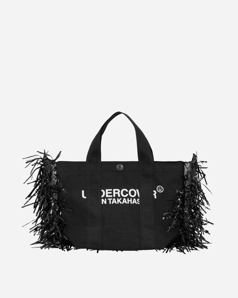 Голяма пазарска чанта UNDERCOVER Fringe Tote Bag Черно | UC2D1B12-2 BLACK