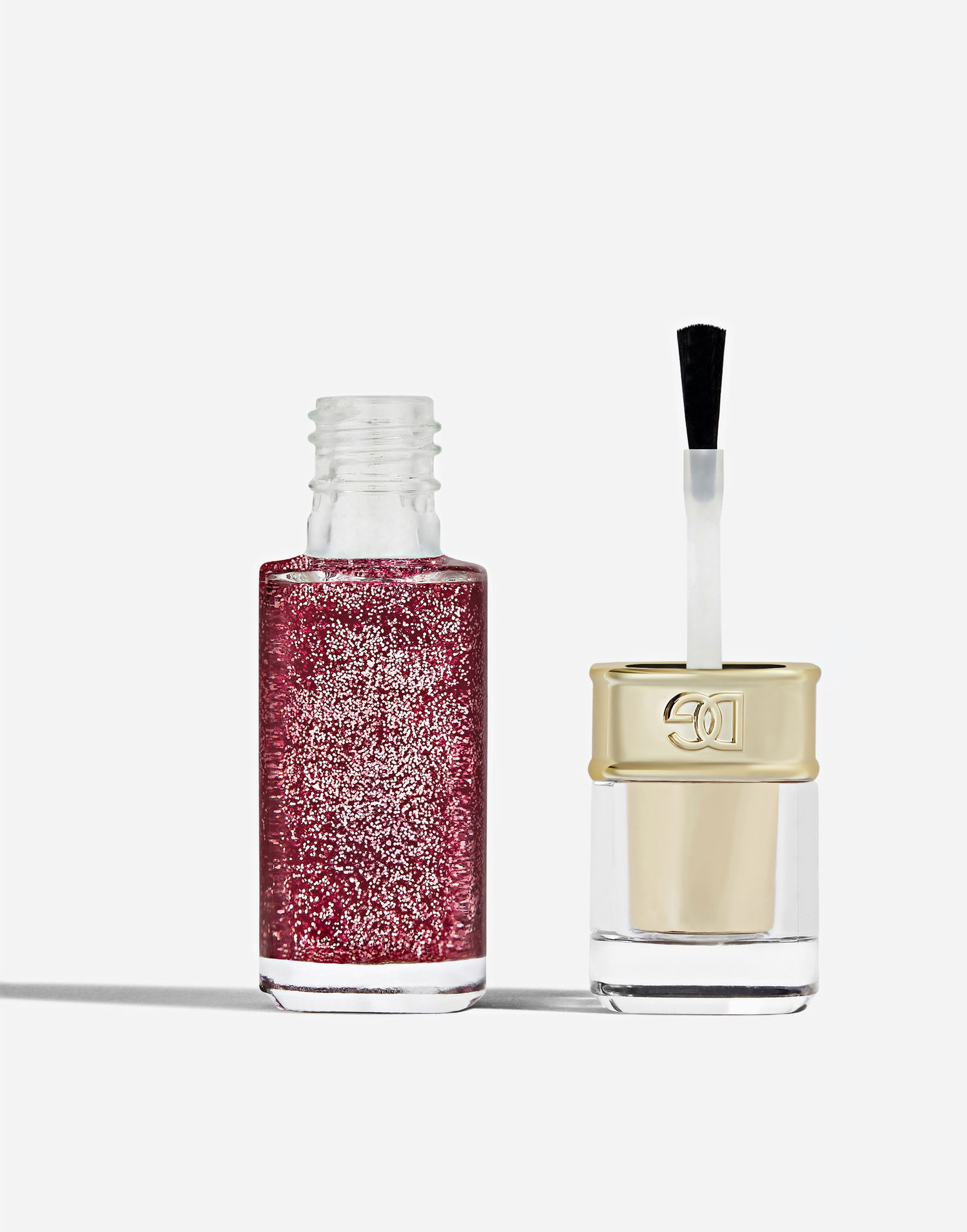 Парфюми и аромати Dolce & Gabbana Dolce & Gabbana Nail Lacquer Superstar Clear Base With Rose Pink Glitter Червено | MKUPNLS0000V0004, 1