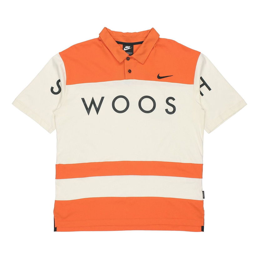 Поло тениска Nike Sportswear Swoosh Logo Loose Polo Shirt Оранжево
 | DJ5370-801