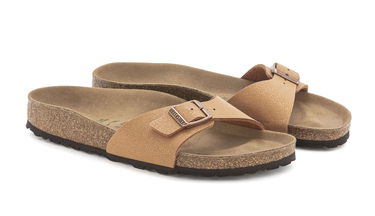 Кецове и обувки Birkenstock Madrid Vegan Birko-Flor Бежово | 1025005, 4