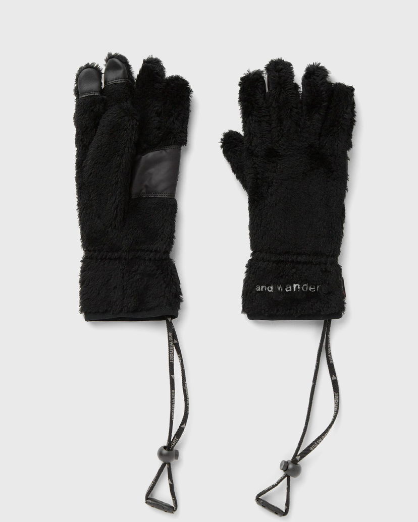 Ръкавици and wander High Loft Fleece Glove Черно | 5744987352-010