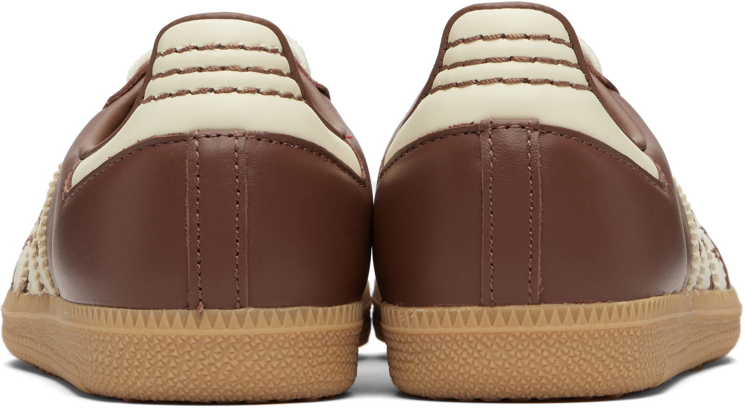 Кецове и обувки adidas Originals Samba OG Кафяво | JR8821, 1