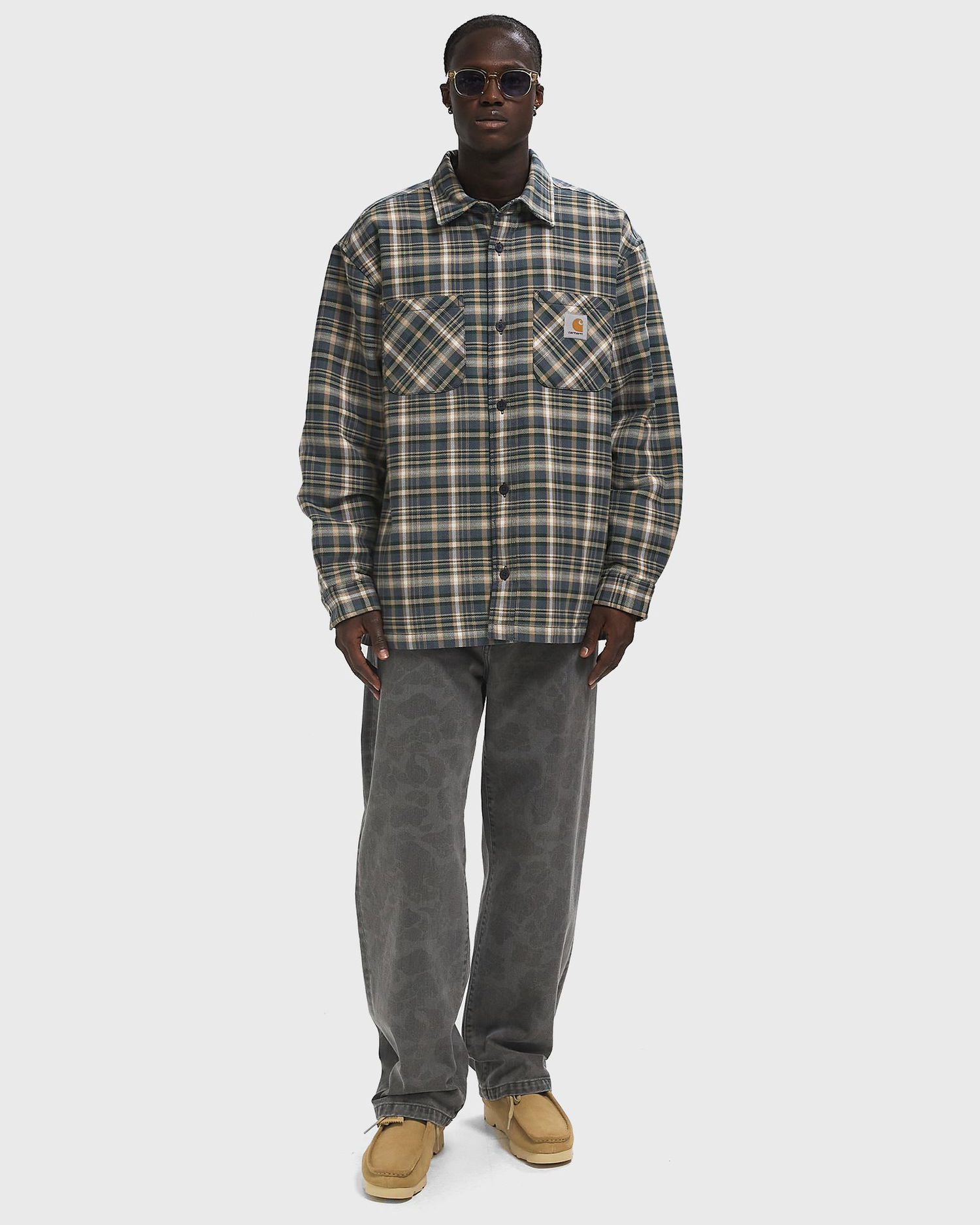 Риза Carhartt WIP Cronyn Plaid Shirt Jacket Многоцветен | I035312-35R.XX, 1